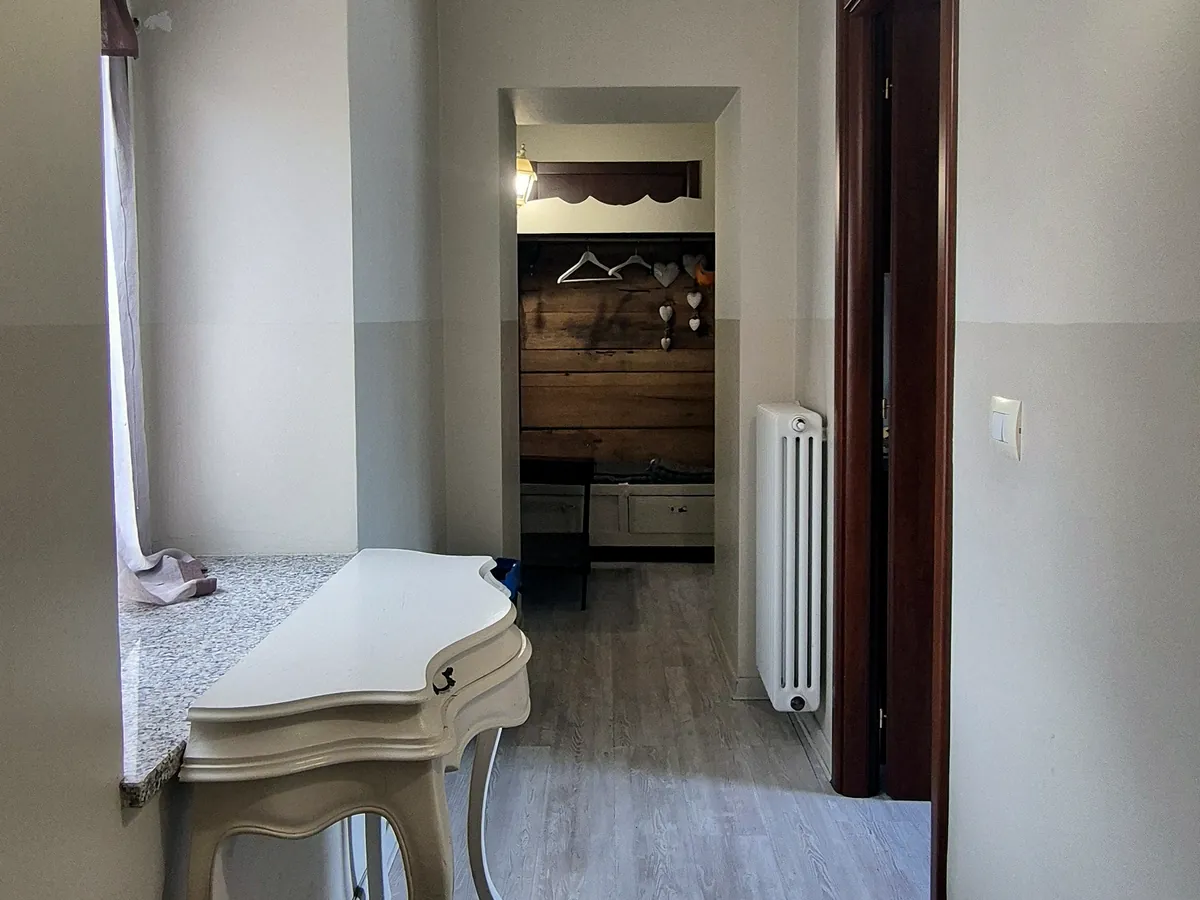 Il corridoio dell'appartamento